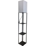  Brilagi - Stojeća lampa sa policama GRADUS 1xE27/40W/230V 150 cm crna/bela | Eponuda.com