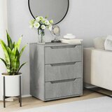  Komoda VISNES beton siva 60x40x73 cm konstruirano drvo | shoptok.hr