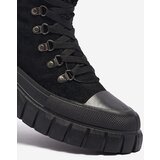 Resti Women's black eco-suede boots with sheepskin Vetic - Footwear | Shoptok.si