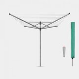 Brabantia zunanji sušilnik za perilo Lift-O-Matic, 50m sivo Cene