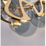 Toolight Viseća Stropna Lampa APP1545-8CP Brušeno Zlato / Sivo | shoptok.hr
