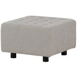 Venture Home puf Bowie 51 × 32 × 51 cm, svijetlosiva | shoptok.hr