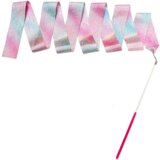  Gimnastička vrpca za ples i vježbe 205 x 5 cm - roza | shoptok.hr