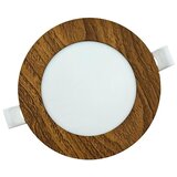  led ugradna svetiljka circle LED/6W/230V 4200K, prečnik 11,8 cm, braon | Eponuda.com