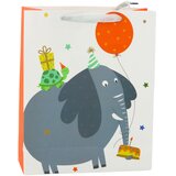 ELEPHANT Birthday Paper Gift Bag 32 x 26 x 12cm | shoptok.hr