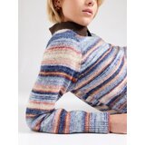 PepeJeans Pulover 'Celeste' kamela / mornarska / svetlo modra / puder | Shoptok.si