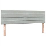  Krevet s oprugama i madracem svjetlosivi 160x210 cm baršunasti | shoptok.hr