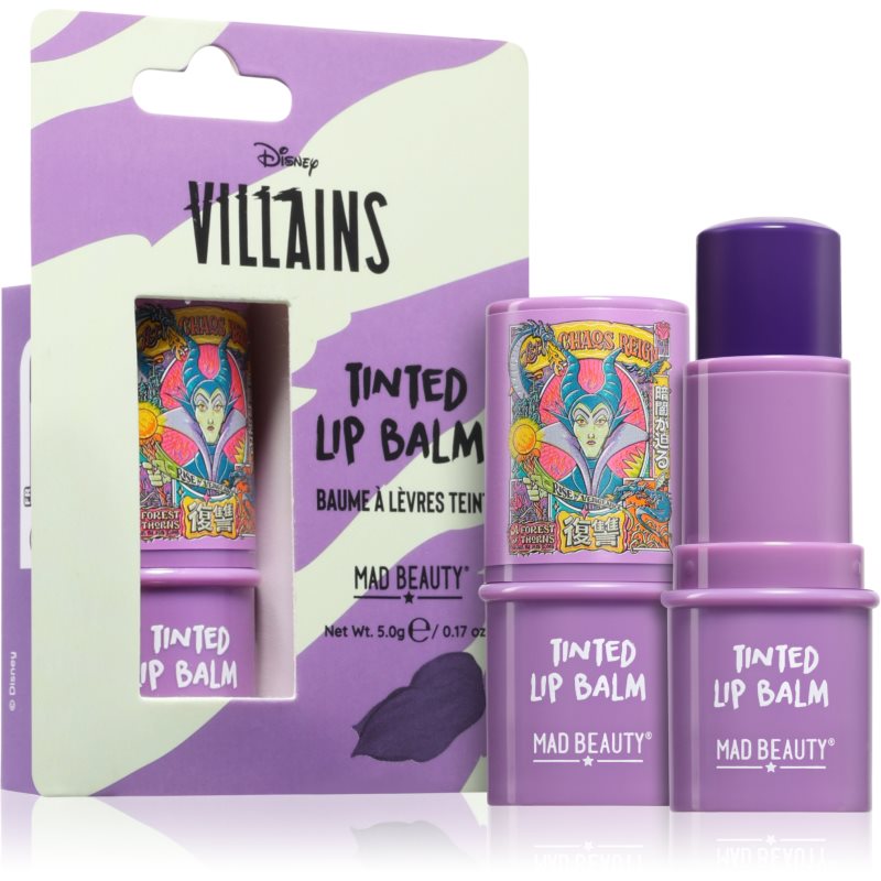 Mad Beauty Disney Villains Maleficent tonirani balzam za ustnice 5 g | Shoptok.si