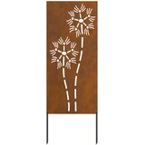  Privatnost u vrtu Rezbarija Rđa 50 x 140 cm | shoptok.hr