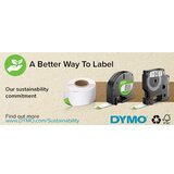 Dymo D1 kazetta 12x7m fekete/sárga | shoptok.hr