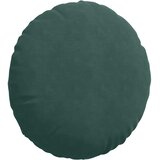  Jastučići za sjedenje 2 pcs Tamnozelena Ø50 x 19 cm Baršun | shoptok.hr