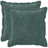  Presvlaka za jastuk 2 kom. HOUTEN Morska plava 35 x 35 cm - Dizajn s paspulom Morska plava 2 | shoptok.hr