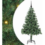  Božićno drvce s 150 LED svjetlima s stalakom Zelena 150 cm PVC | Eponuda.com