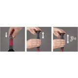 VACUVIN devakumizator crni sa čepom 0854460 | ePonuda.com
