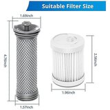 INORCO Nadomestni filter za A10 Hero/Master, A11 Hero/Master S12 brezžične sesalnike, polnilne filtre in HEPA filter, (21990956) | Shoptok.si