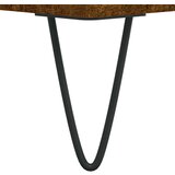 vidaXL Visoka komoda dimljen hrast 69,5x34x180 cm inženirski les | Shoptok.si