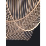Nova Luce LED viseća svjetiljka aluminijska s mogućnosti zatamnjivanja u zlatnoj boji sa sjenilom od akrilnog stakla ø 52 cm Valentin – | shoptok.hr