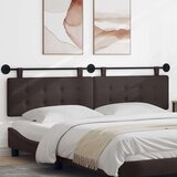  Držeće uzglavlje Zidne Tamno smeđa 210 x 55 x 5 cm tkanina - Tamno smeđa 200 cm bez LED | shoptok.hr