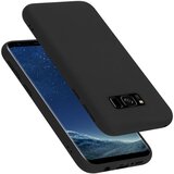 Cadorabo Case, združljiv s Samsungom v tekoči črni barvi - zaščitni pokrov iz fleksibilnega silikona TPU, (20586158) Cene