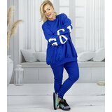 Pri Women's tracksuit loose sweatshirt + ribbed leggings CHICAGO | Shoptok.si