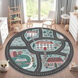 Mila Home Pralna otroška igralna preproga ø100 cm Happy Neighbourhood – | Shoptok.si