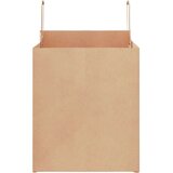  Papirnate vrečke 250 kosov z ročaji rjave barve 32x22x24 cm, (5000160843) | Shoptok.si