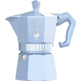 talijanska Moka za Kavu Bialetti MOKA EXCLUSIVE Plava Aluminij 3 Tasītes
