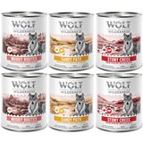 Wolf of Wilderness 10% popust! Mokra pasja hrana mešana pakiranja - 6 x 800 g: SENIOR Expedition Cene