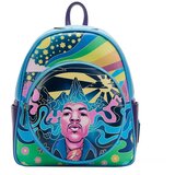  Loungefly Jimi Hendrix Psychodelic Landscape Zip Mini Backpack ( 057409 ) cene