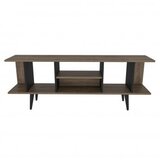 Hanah home tv polica akya walnut black