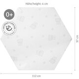 Roba Otroška vzmetnica iz pene z odstranljivo prevleko 99x114 cm Safe Asleep® – | Shoptok.si
