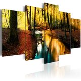  Slika - Autumn silence: forest 100x50 Cijene