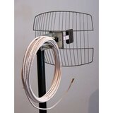 Gembird WGR24-15DB Wireless Antena sa koaksijalnim kablom 2.4GHz 16dbi 15m, Crna | Eponuda.com