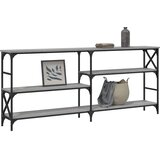 Konzolni stol siva boja hrasta 180x29x76,5 cm konstruirano drvo | Eponuda.ba
