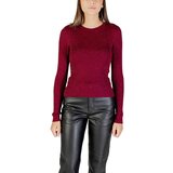 Jacqueline De Yong Puloverji JDYPLUM LUREX L/S O-NECK PULLOVER KNT 15330569 Rdeča Cene