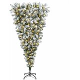  Obrnuto umjetno božićno drvce s granama 150 cm 150 LED lampica - 150 cm s LED svjetlima | shoptok.hr