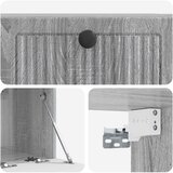 TV ormar za zid Siva sonoma 59,5 x 41 x 30 cm Konstruirano drvo | shoptok.hr