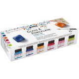  Set boja za staklo i porcelan KREUL 6 x 20 ml + četka (boje za) Cene