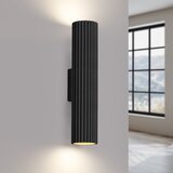 Nice Lamps Črna stenska svetilka Gleam – | Shoptok.si
