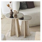 Hanah home Club set stolova Luna, 2 dijela, krem | Eponuda.ba