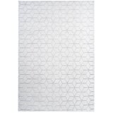 Kayoom PREPROGA Vivica 125 Weiß / Graublau 160/230 cm taftano siva, bela | Shoptok.si