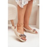 S. BARSKI Women Flat Sandals With Crystals S.Barski Cene