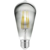 Gtv Žarulja sa žarnom niti s toplim svjetlom E27, 6 W – | shoptok.hr