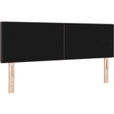  Naslon za glavu s gumbima tamno smeđi 140 cm tkanina | shoptok.hr