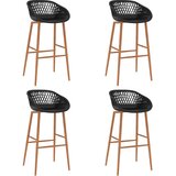  5-dijelni barski set bijelo-crni | shoptok.hr