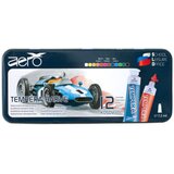 Boja tempera Aero 7,5ml tubice 12 kom u limenoj kutiji, design trkači automobil Cene