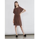 Koton Women's Coffee Midi Dress | Shoptok.si