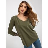 ex moda Blouse-EM-BZ-ES-21-609.10X-khaki | Shoptok.si