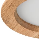  LED ugradna svetiljka WOODY SPOT LED/12,5W/230V 4000K hrast Ø 16 cm | Eponuda.com