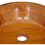  Umivaonik od masivne tikovine Φ 40 x 10 cm | shoptok.hr